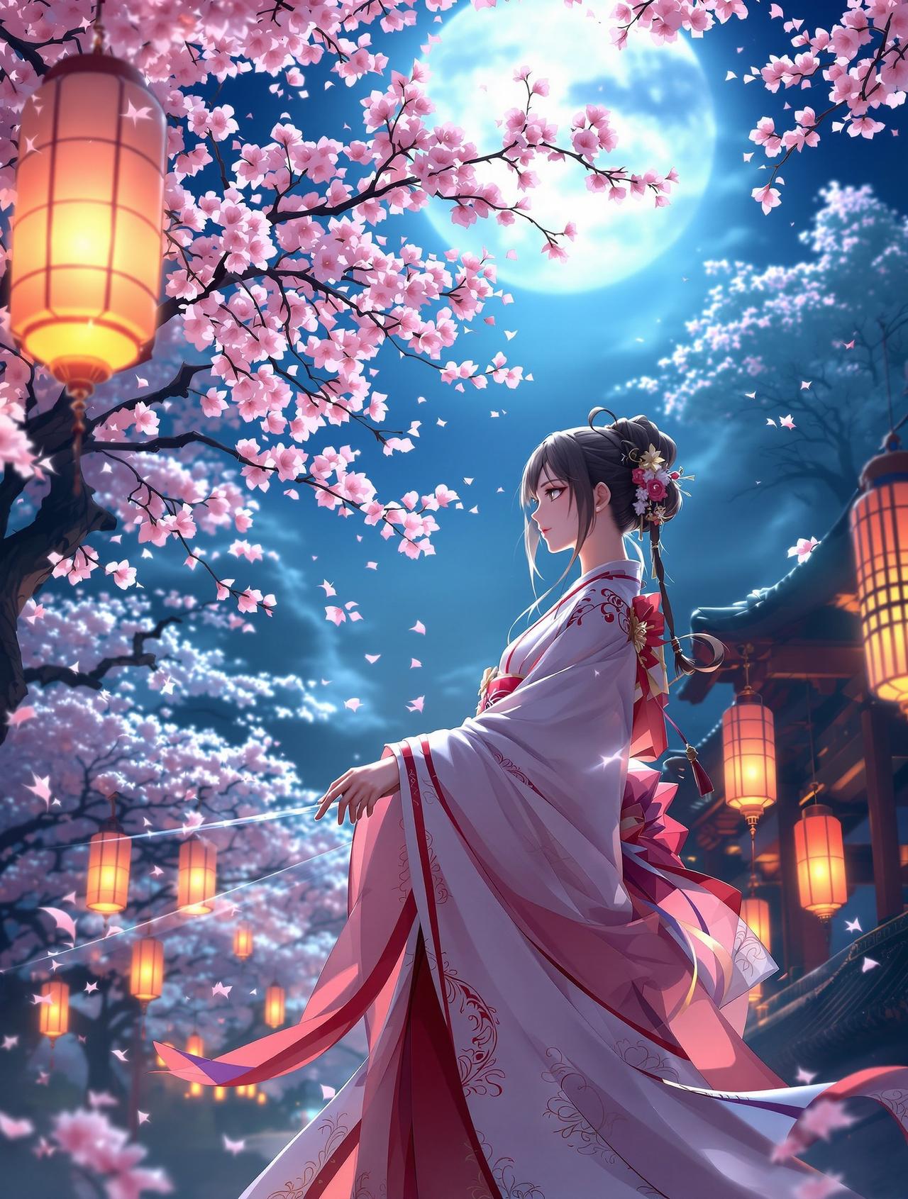 夜樱幻想曲 - 奇幻、战斗、古风 | 里番观看 夜樱幻想曲 - 里番观看人气番剧封面